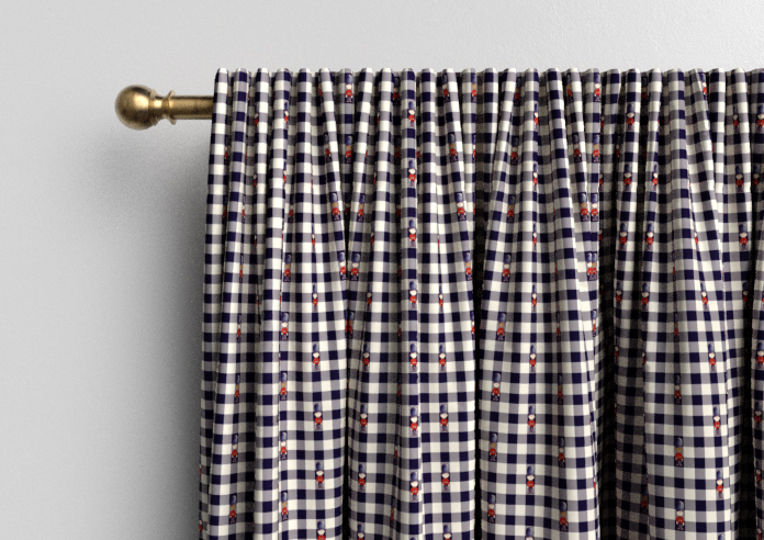 Kings Breakfast, On Guard Prince - Made to Measure Curtains - Image 9